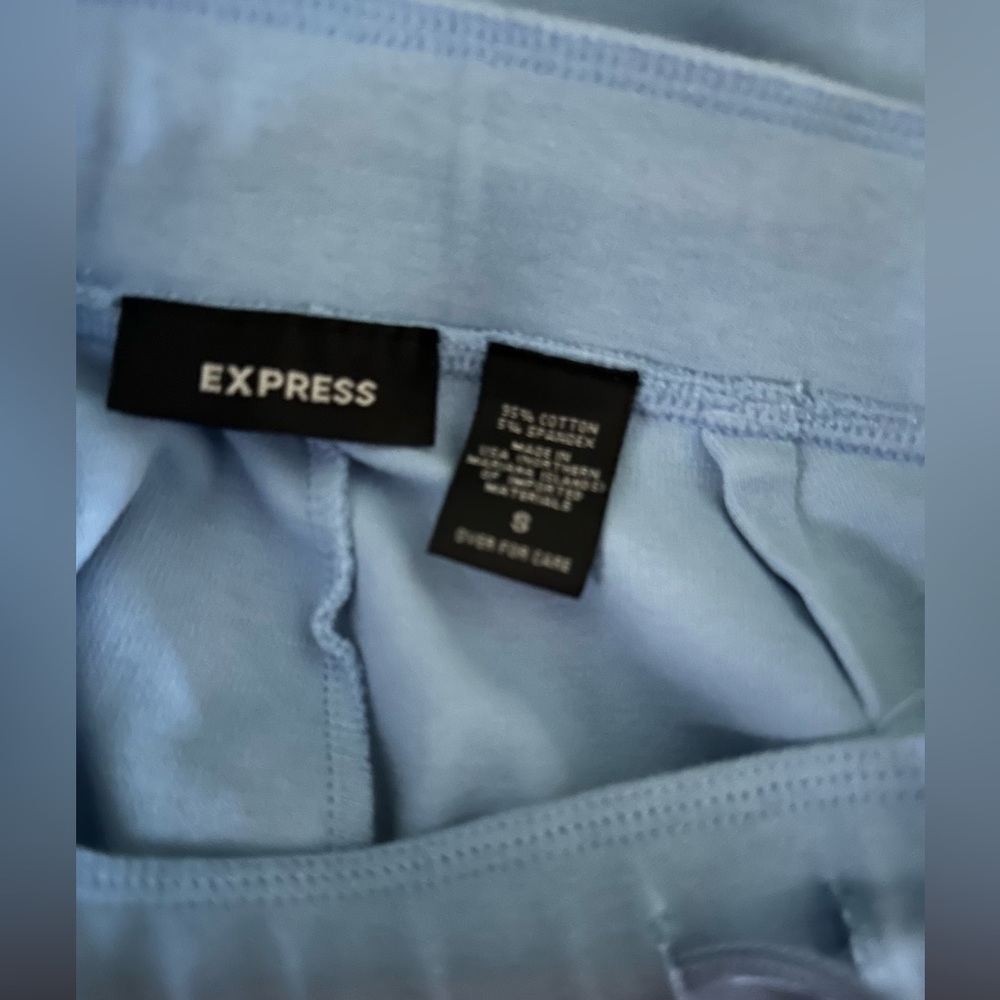 Express women’s light blue soft sweatshirt and matching pants - Picture 5 of 6